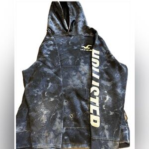 Men’s Blue Hollister hoodie.